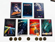 TRON Legacy Flynn Lives ARG COMPLETE UV Puzzle Set Coins & Postcards Disney picture