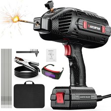 ARCCAPTAIN Stylish Handheld Welder, 110V Portable Welding ARC120, Black  picture