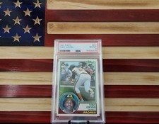 1983 Topps - Tony Gwynn #482 (RC) PSA 8 picture