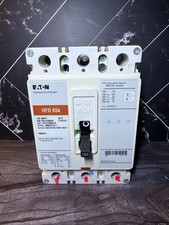Eaton HFD3100BP10 Series C 100A 3 Pole 600V Circuit Breaker HFD 65k Working  picture
