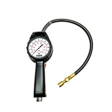 NEW~ Esco Pro Series Large Display Dial Tire Inflator Gauge w/ Locking Chuck HD picture