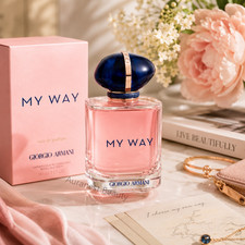 New Giorgio Armani My Way Eau de Parfum Spray for Women 3 oz / 90ml Tst with Box picture