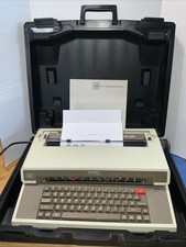 Vintage Royal Business Machines Alpha 2001 Electric Typewriter With Hard Case picture