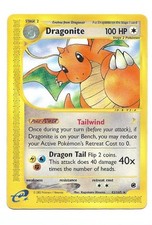 Pokemon Dragonite 43/165 - Reverse Holo Rare 2002 Expedition Base Set LP picture