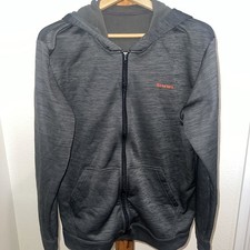 Simms Fishing Men’s Medium Challenger Full Zip Hoodie Grey performance  picture