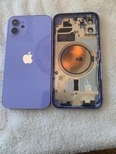 Apple iPhone 12 rear housing back glass chasis Purple (D) picture