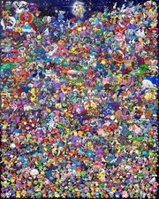 Ultimate Pokémon Character Collage Anime Game Poster picture