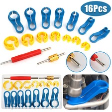16PCS AC Fuel Line Quick Disconnect Tools Set 7 Size Car Removal Tool Kit w/Box picture