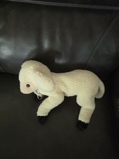 Gund 1988 Fuzzy Lamb W/Bell Korea Plush Nice Condition  picture