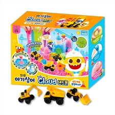 Pinkfong Baby Shark Cloud Sand Castle Construction Vehicles Kids Gift Toy Set picture