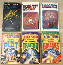 E. E. “Doc” Smith – 6 Vintage Science Fiction Paperback Books picture