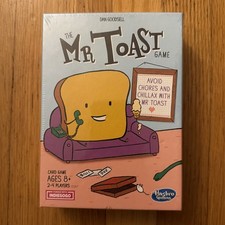 NEW SEALED Hasbro THE MR TOAST Card Game Dan Goodsell Family Strategy Rare Party picture