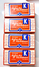Lot of 4 Agfacolor Dia-Rahmen 35mm Slide Mounts Boxes 5cm x 5cm for 24x36 #5855 picture