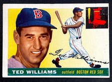 1955 Topps - Ted Williams #2 Boston Red Sox  HOF picture