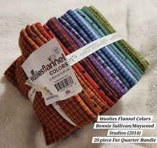 Maywood Studio Woolies Flannel Colors 20-Piece Fat Quarter Fabric Bundle picture