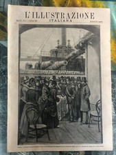 L' Illustrazione Italiana 6-7 1886 ENGRAVINGS Spezia Mincio Zanzibar Wonders picture