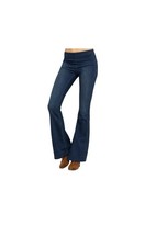 PeopleFree People We The Free Penny Pull-On Flare Jeans Size 26 Dark Wash Boho picture