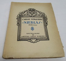1941 NIEBLAS Poemas CARLOS IZAGUIRRE Arturo Lopez Rodezno SPANISH POEMS CM7299 picture