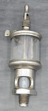 LUNKENHEIMER NICKELED # 2 PARAGON hit & miss GAS ENGINE CYLINDER OILER VERY 3/8
