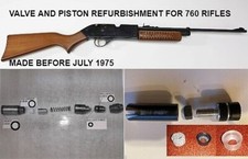 Crosman OLDER MODEL 760 (Pre-July 1975) CHOOSE VALVE AND/OR PISTON REFURB PARTS picture