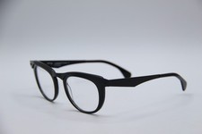 NEW CHRIS M CM08 N100 BLACK AUTHENTIC DESIGNER EYEGLASSES 48-21 picture