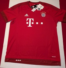 FC Bayern Munich 2015-2016 Adidas Authentic Home Jersey Size XL -NEW WITH TAGS picture