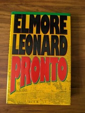 PRONTO by Elmore Leonard - 1993 1st Edition / 1st Print HCDJ picture