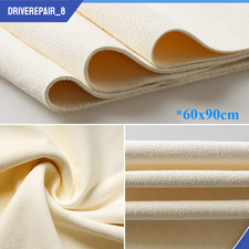 Natural Chamois Leather Car Cleaning Washing Absorbent Drying Shammy Towel NEW picture