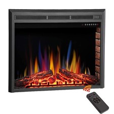 R.W.FLAME 36'' Recessed Electric Fireplace Insert,Remote Control,750W-1500W picture