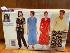 Vintage 1997 Butterick 4875 Delta Burke Pattern Size 14W 16W 18W UNCUT FF Plus picture