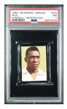 1965-66 PELE #315 Sicker-Verlag Fussball PSA 7 🔥Rare🔥 picture