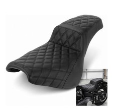 PSLER Motorcycle Driver & Passenger Seat for Softail 2018-2025 Black picture