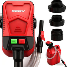 Automatic Fuel Transfer Pump with Auto-Stop Sensor(3.2 GPM) Battery Operated Gas picture