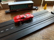 VINTAGE AURORA TJET THUNDERJET RED MAKO SHARK SLOT CAR #1380 picture
