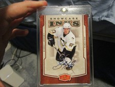 2006-2007 FLEER FLAIR SHOWCASE SIDNEY CROSBY SHOWCASE INKS #I-SC - READ picture