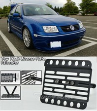 For 99-05 Volkswagen Jetta A4 Front Tow Hook License Plate Bracket Relocator picture