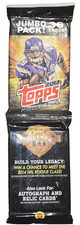2013 Topps NFL Football Cards Retail Jumbo Packs 36 Cards Autos & Relics picture