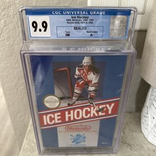 Ice Hockey NES Nintendo Sealed CGC Graded 9.9/A+ Highest Grade on eBay 🔥🔥 picture