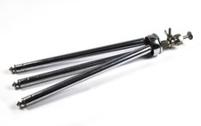 Vintage Telescopic Multi section Metal Tripod mid-20th Century picture