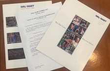 1994 & 1995 Walmart Annual Reports Lot+ 1995 Shareholder Letter-Paper Ephemera picture