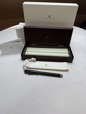 Graf Von Faber-Castell Bentley Rollerball Green Pen Needs New Ink New In Box picture
