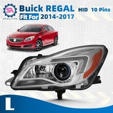 For 2014-2017 Buick Regal HID Projector Headlight without Bulb Driver Left Side picture