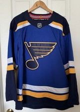 Fanatics St. Louis Blues Men’s Size Medium (50) Premium Alternate Jersey NEW picture