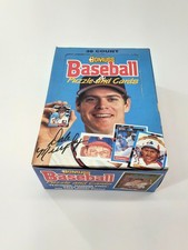 1988 Donruss Baseball Wax Box 36 Unopened Packs Glavine Alomar RC picture