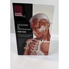 Scientific Publishing Anatomy & Physiology Flash Cards 335 Illustrated Set 4x6 picture