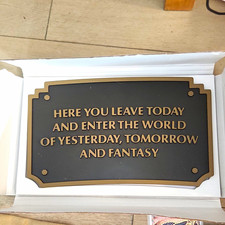 Disney  Decor Disneyland Entrance Quote 