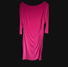 Stunning fuchsia/hot pink Lauren Ralph Lauren dress  size 16 picture