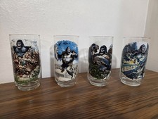 King Kong Vintage 1976 Drinking Glasses Tumblers Complete Set 4 Coca-Cola, EUC picture