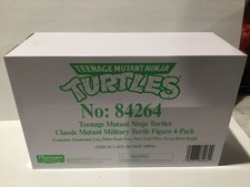 Tmnt Teenage Mutant Ninja Turtles Playmates Mutant Military Turtle 4 Pack picture
