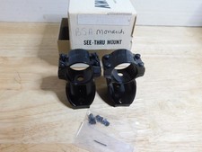 Kwik Site See Thru Scope Rings Mounts KS-BSA Monarch  NEW old stock, 8/92 picture